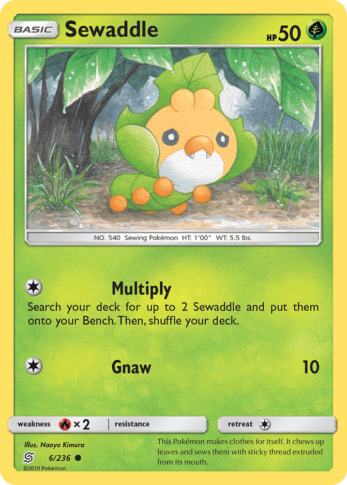 Sewaddle (6/236) [Sun & Moon: Unified Minds] (Online Only)