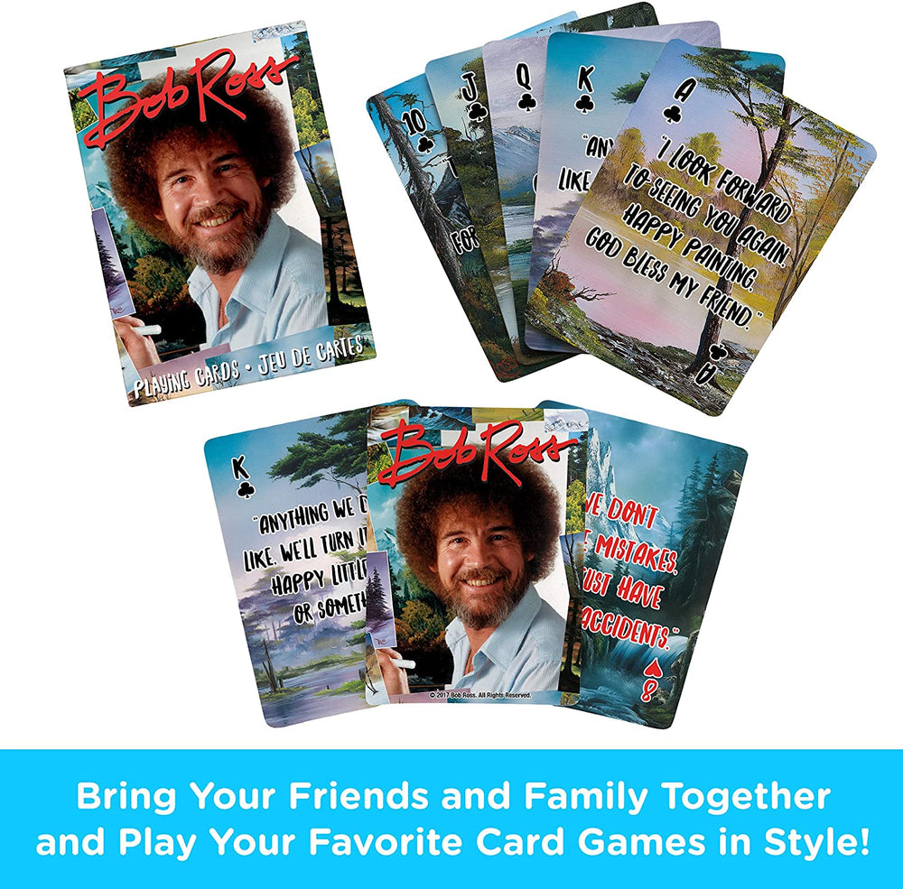 Aquarius Playing Cards: Bob Ross Quotes (ONLINE ORDER ONLY)