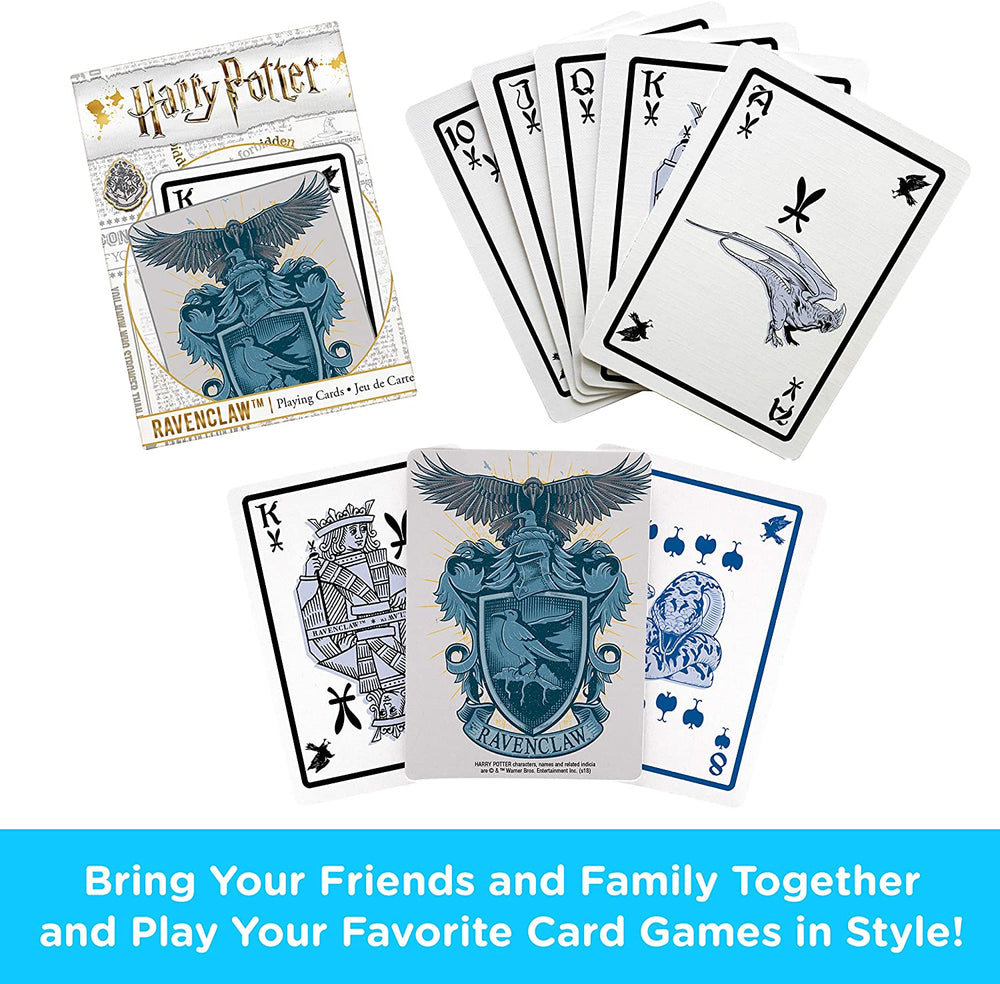 Aquarius Playing Cards: Harry Potter - Ravenclaw (ONLINE ORDER ONLY)
