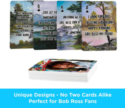 Aquarius Playing Cards: Bob Ross Quotes (ONLINE ORDER ONLY)