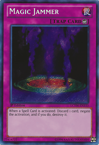 Magic Jammer [LCYW-EN153] Secret Rare (ONLINE ORDER ONLY)