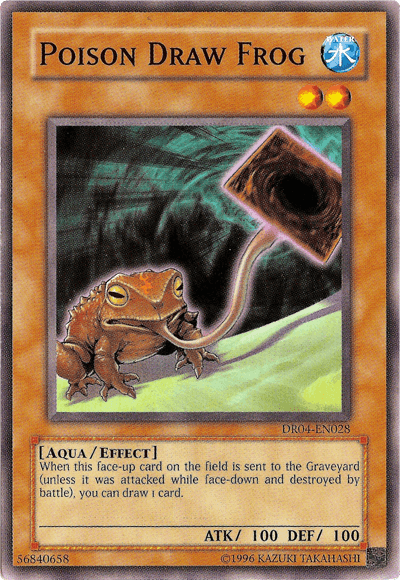 Poison Draw Frog [DR04-EN028] Common (ONLINE ORDER ONLY)