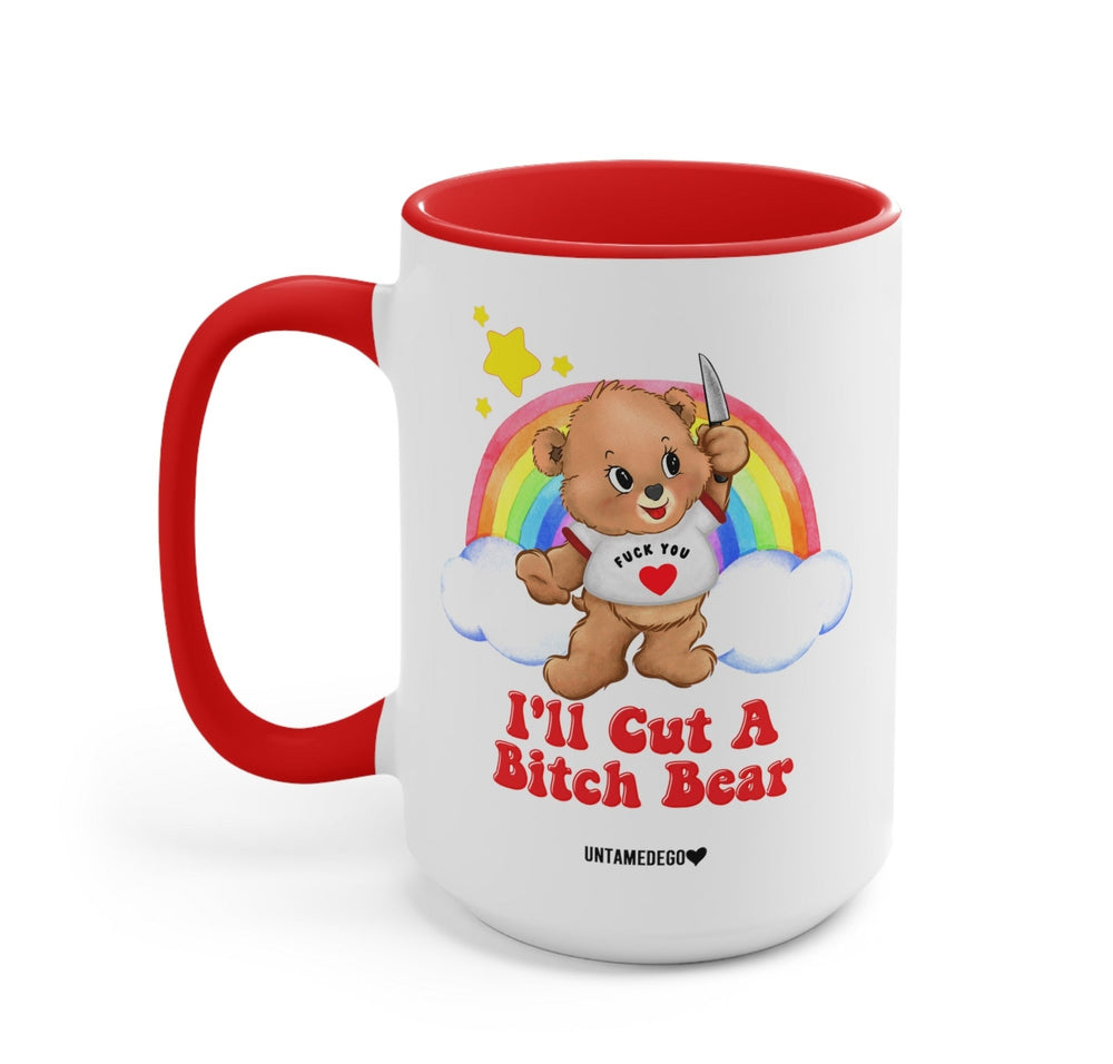 I'll Cut A Bitch Bear Lolly The Bear Mugs (Online Order Only)