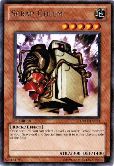 Scrap Golem [DREV-EN023] Rare (ONLINE ORDER ONLY)