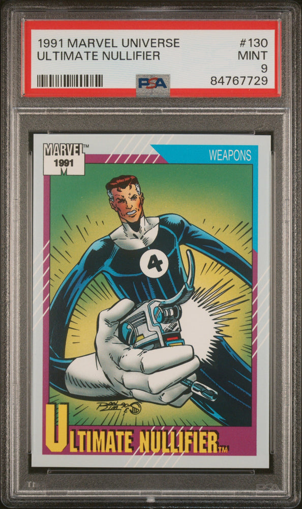 1991 MARVEL UNIVERSE ULTIMATE NULLIFIER  #130 - PSA 9 (Online Order Only)