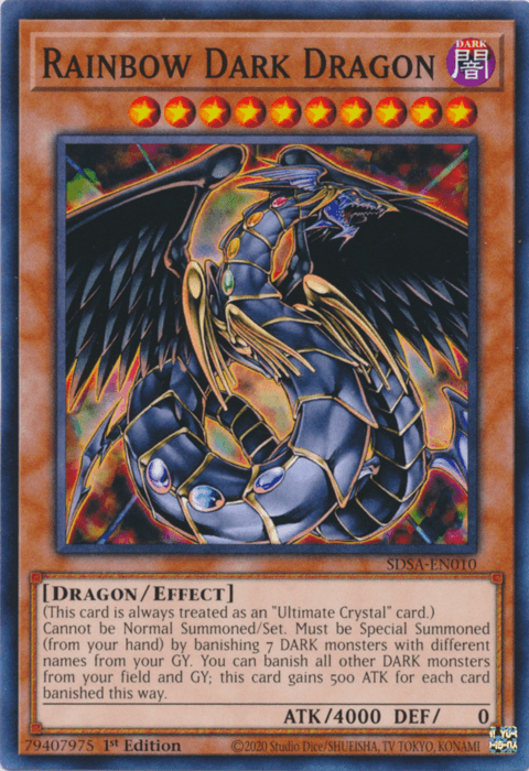Rainbow Dark Dragon [SDSA-EN010] Common (ONLINE ORDER ONLY)