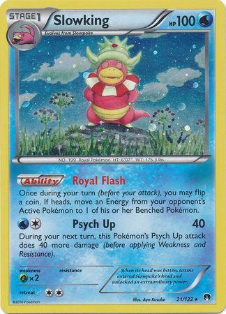 Slowking (21/122) (Cosmos Holo) [XY: BREAKpoint] (Online Only)