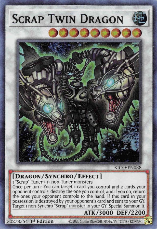 Scrap Twin Dragon [KICO-EN038] Super Rare (ONLINE ORDER ONLY)