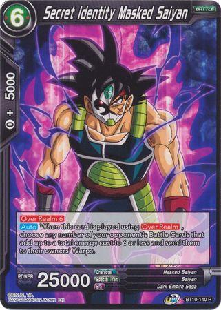 Secret Identity Masked Saiyan (BT10-140) [Rise of the Unison Warrior 2nd Edition] (ONLINE ORDER ONLY)