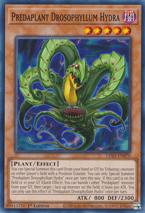 Predaplant Drosophyllum Hydra [LDS3-EN070] Common (ONLINE ORDER ONLY)