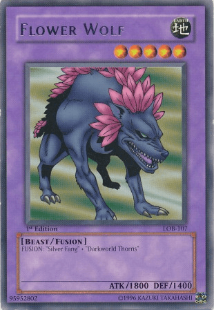 Flower Wolf [LOB-107] Rare (ONLINE ORDER ONLY)