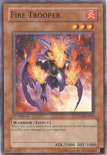 Fire Trooper [PTDN-EN013] Common (ONLINE ORDER ONLY)