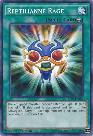 Reptilianne Rage [BP03-EN166] Common (ONLINE ORDER ONLY)
