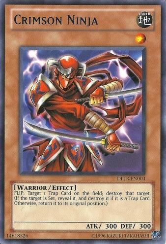 Crimson Ninja (Blue) [DL13-EN004] Rare (ONLINE ORDER ONLY)