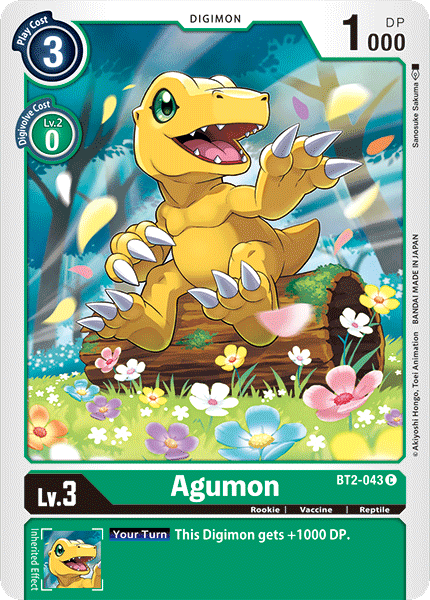 Agumon [BT2-043] [Release Special Booster Ver.1.0] (ONLINE ORDER ONLY)