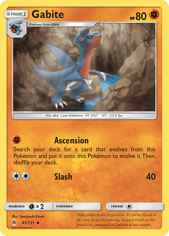 Gabite (61/131) [Sun & Moon: Forbidden Light] (Online Only)