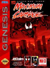 Spiderman Maximum Carnage - Sega Genesis (ONLINE ORDER ONLY)