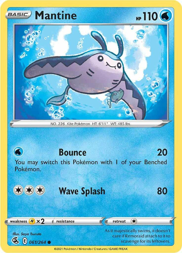 Mantine (061/264) [Sword & Shield: Fusion Strike] (Online Only)