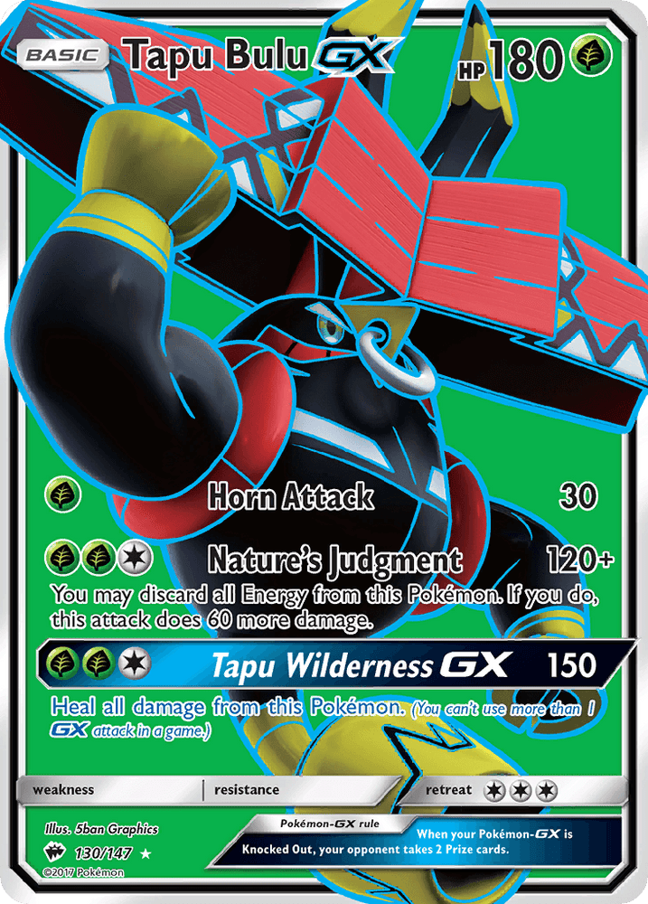 Tapu Bulu GX (130/147) [Sun & Moon: Burning Shadows] (Online Only)