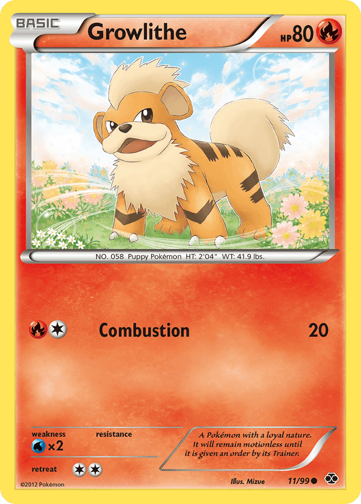 Growlithe (11/99) [Black & White: Next Destinies] (Online Only)