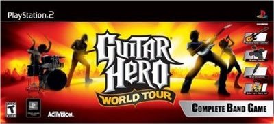 Guitar Hero World Tour Band Kit (Playstation 2) (Online Only)