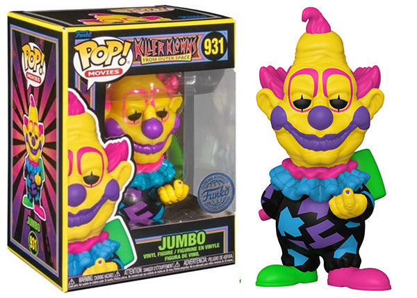 Jumbo (Black Light, Killer Klowns From Outer Space) 931 - Special Edition Exclusive (Online Order Only)