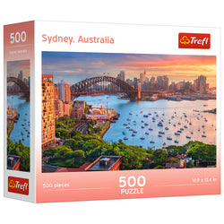 Trefl Red 500 Piece Jigsaw Puzzle - Sydney, Australia (ONLINE ORDER ONLY)