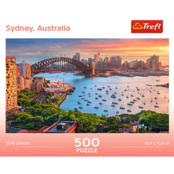 Trefl Red 500 Piece Jigsaw Puzzle - Sydney, Australia (ONLINE ORDER ONLY)