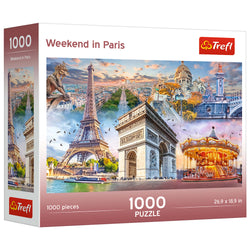Trefl Red Weekend in Paris 1000 Piece Puzzle (ONLINE ORDER ONLY)