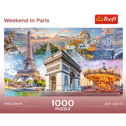 Trefl Red Weekend in Paris 1000 Piece Puzzle (ONLINE ORDER ONLY)