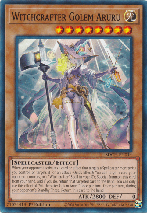 Witchcrafter Golem Aruru [SDCH-EN014] Common (ONLINE ORDER ONLY)