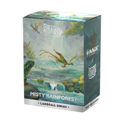 Dragon Shield: Standard 100ct Sleeves - Landfall Series - Misty Rainforest (Dual Matte)