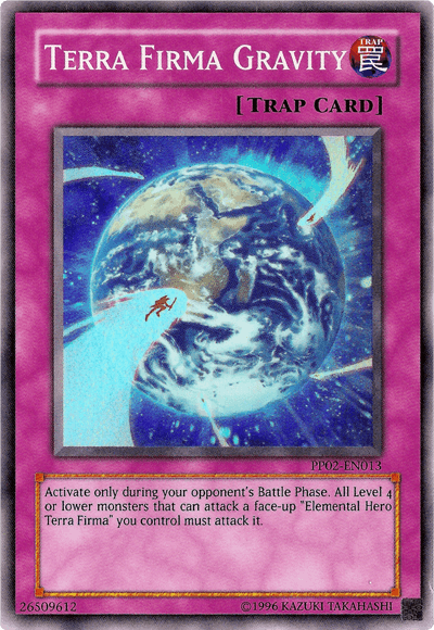 Terra Firma Gravity [PP02-EN013] Super Rare (ONLINE ORDER ONLY)