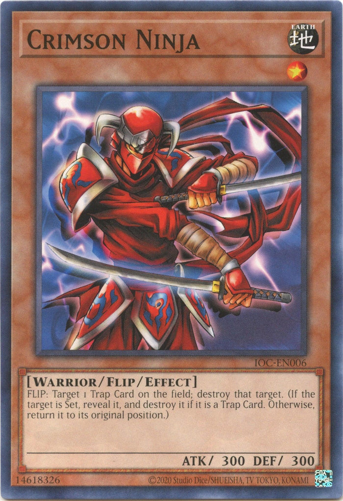 Crimson Ninja (25th Anniversary) [IOC-EN006] Common (ONLINE ORDER ONLY)