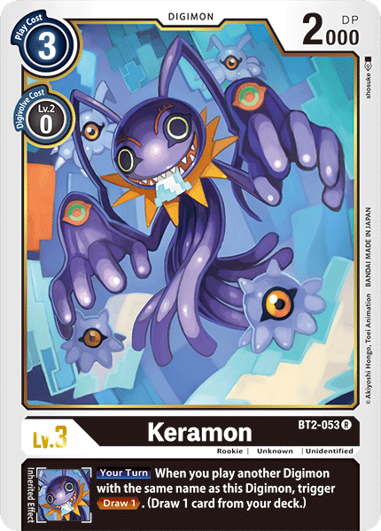 Keramon [BT2-053] [Release Special Booster Ver.1.0] (ONLINE ORDER ONLY)