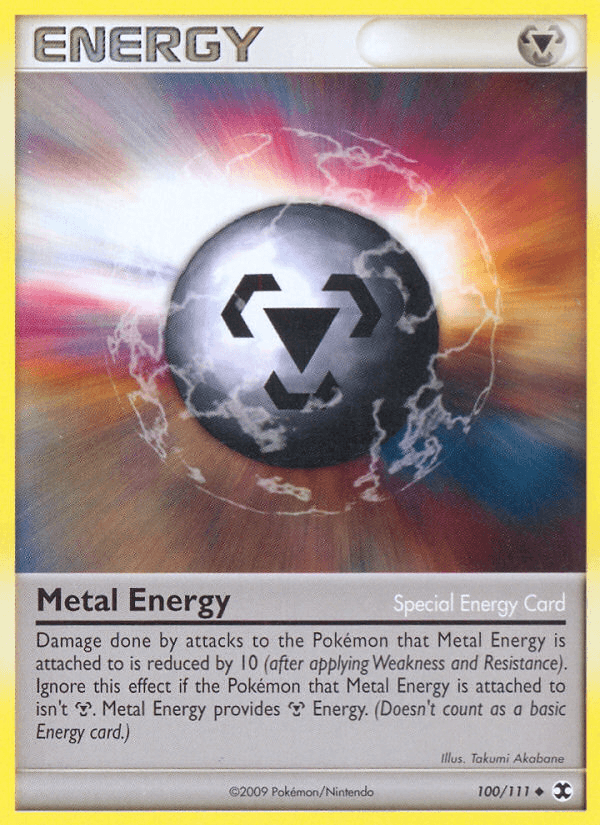 Metal Energy (100/111) [Platinum: Rising Rivals] (Online Only)