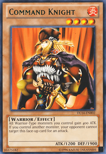 Command Knight (Green) [DL14-EN002] Rare (ONLINE ORDER ONLY)