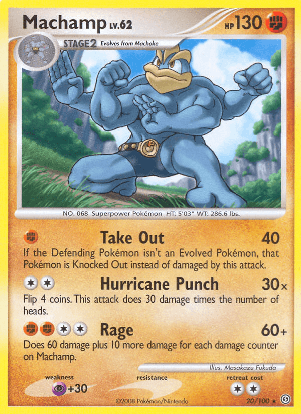 Machamp (20/100) [Diamond & Pearl: Stormfront] (Online Only)