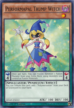 Performapal Trump Witch [SDMP-EN012] Common (ONLINE ORDER ONLY)