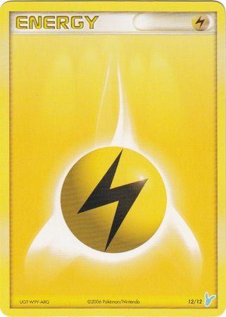 Lightning Energy (12/12) [EX: Trainer Kit 2 - Minun] (Online Only)