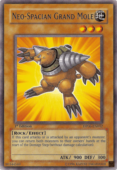 Neo-Spacian Grand Mole [DP06-EN002] Rare (ONLINE ORDER ONLY)