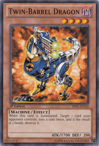 Twin-Barrel Dragon [BP01-EN154] Common (ONLINE ORDER ONLY)
