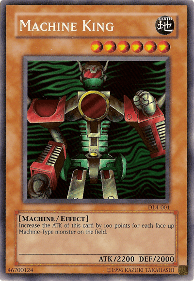 Machine King [DL4-001] Super Rare (ONLINE ORDER ONLY)
