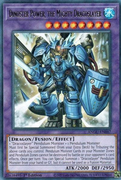 Dinoster Power, the Mighty Dracoslayer (Rare) [ANGU-EN047] Rare (ONLINE ORDER ONLY)
