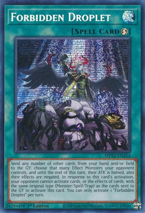 Forbidden Droplet [MP22-EN254] Prismatic Secret Rare (ONLINE ORDER ONLY)
