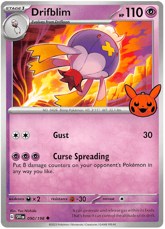 Drifblim (090/198) [Trick or Trade 2023] (Online Only)