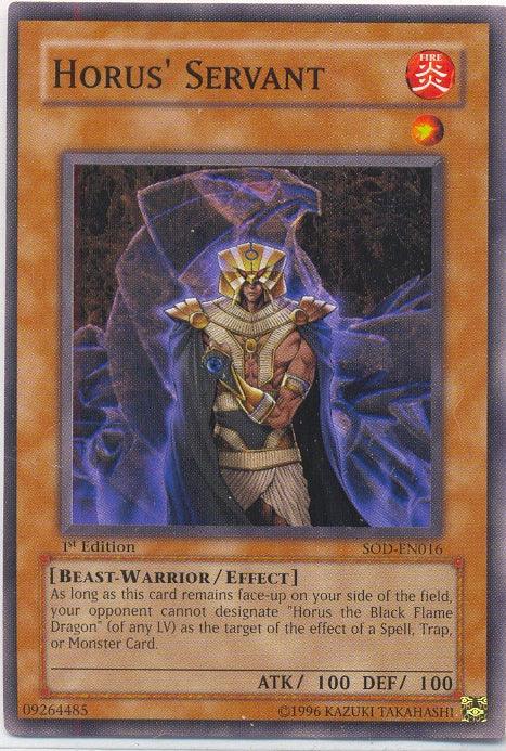 Horus' Servant [SOD-EN016] Common (ONLINE ORDER ONLY)