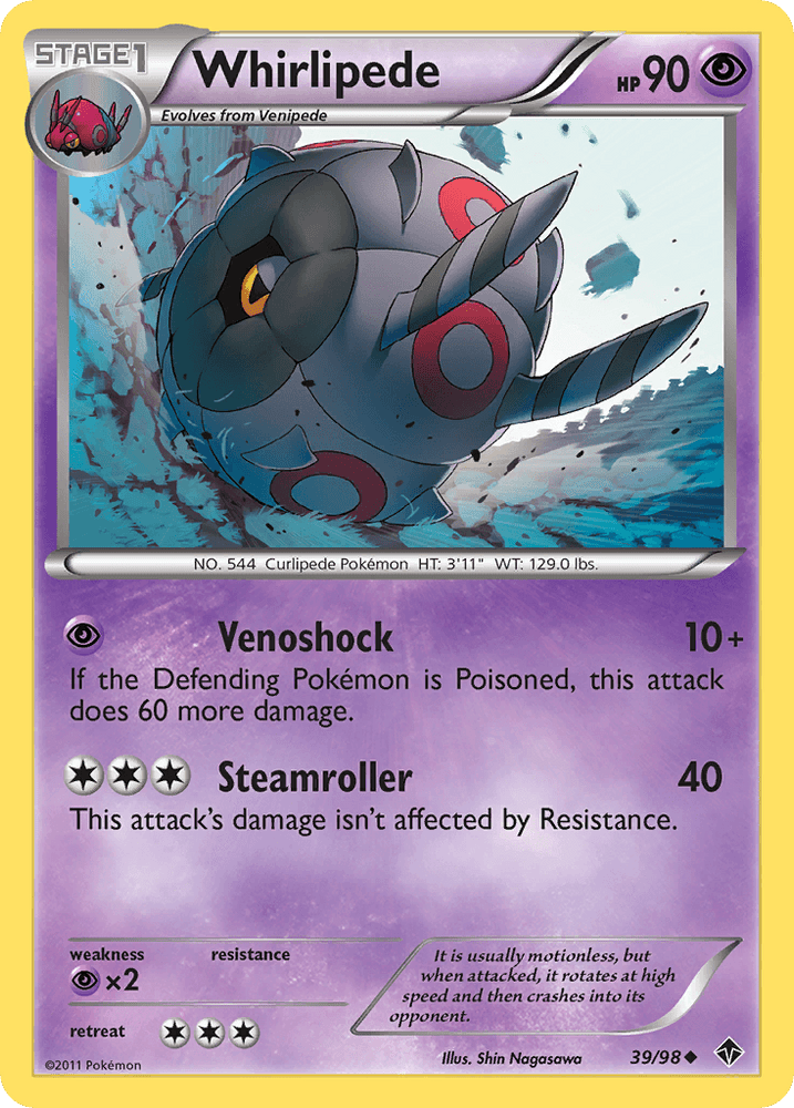 Whirlipede (39/98) [Black & White: Emerging Powers] (Online Only)