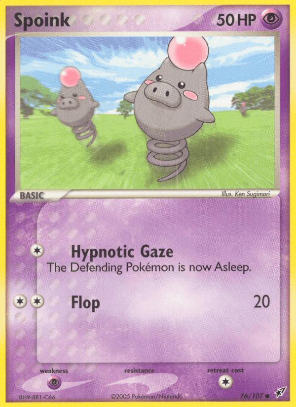 Spoink (76/107) [EX: Deoxys] (Online Only)