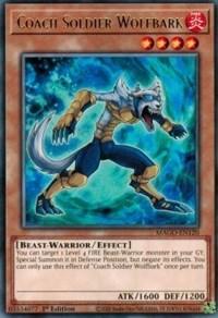 Coach Soldier Wolfbark [MAGO-EN120] Rare (ONLINE ORDER ONLY)